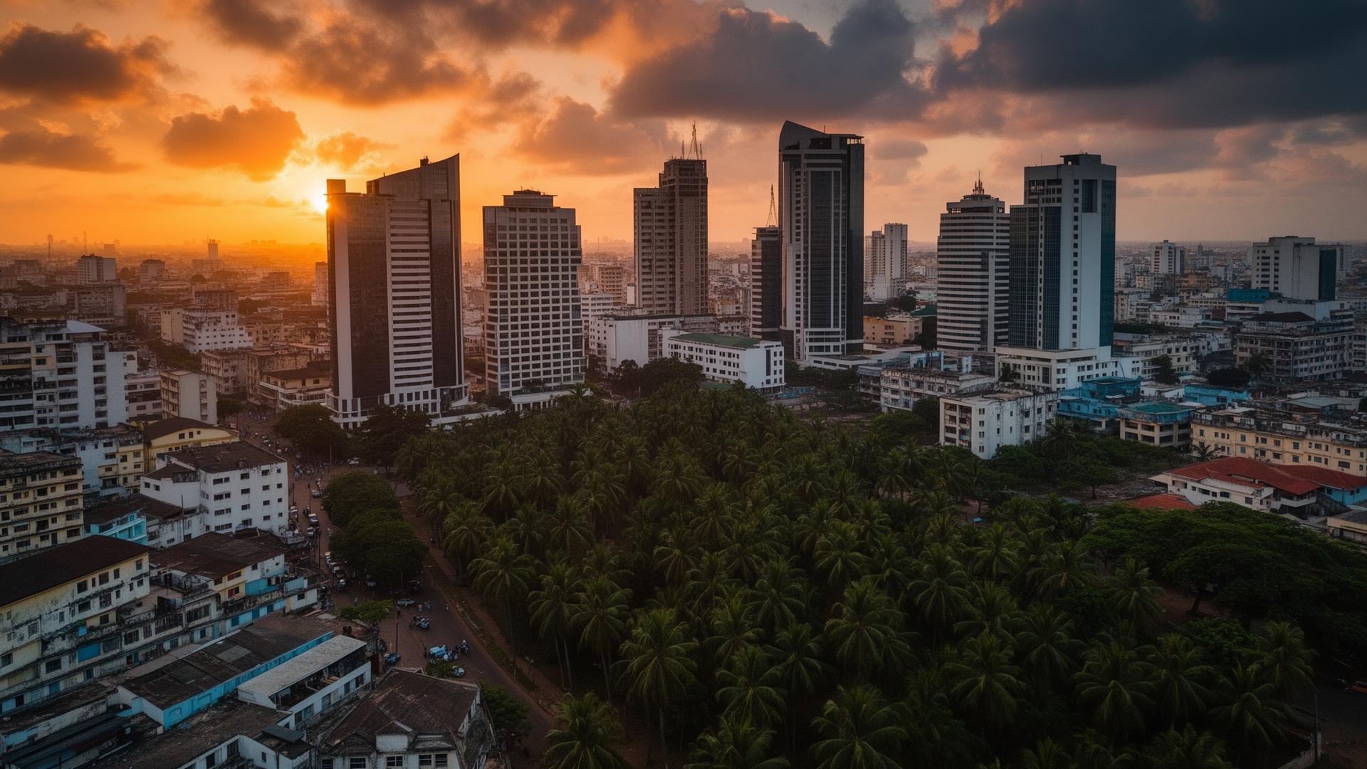Skyline d'Abidjan